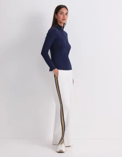 LUCY ZIP FUNNEL NECK