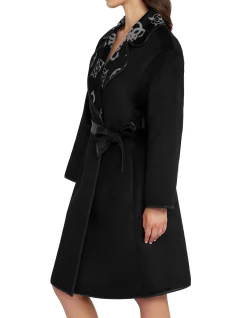 Ludovica Logo Wrap Coat