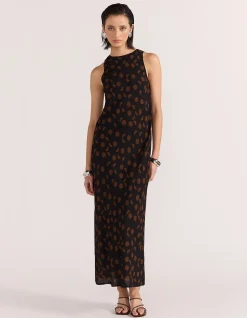 LUELLA BIAS MIDI DRESS