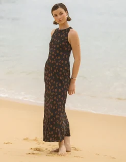 LUELLA BIAS MIDI DRESS