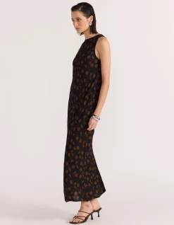 LUELLA BIAS MIDI DRESS