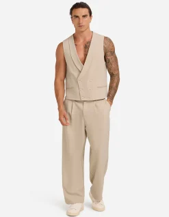 LUKA WIDELEG TAILORED PANTS