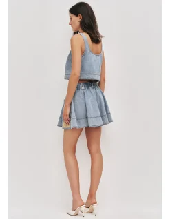 Lumi Denim Top