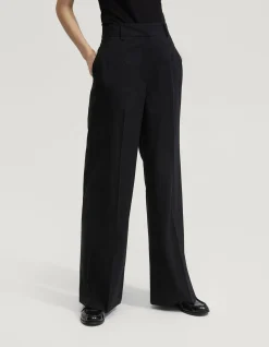 LYDIA WOOL STRETCH SUIT PANTS