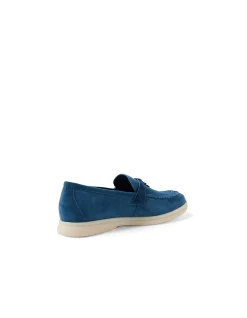 Lydon Heart And Key Suede Loafers