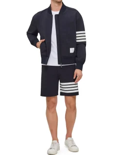 3M Reflective 4 Bar Tech Viscose Bomber Jacket