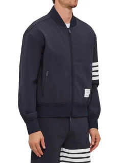 3M Reflective 4 Bar Tech Viscose Bomber Jacket