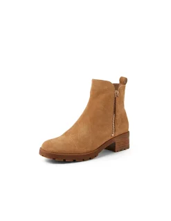 Mabis Twin Zip Suede Ankle Boots