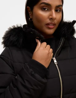 MACEY CURVE SHORT PUFFER JACKET