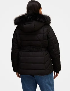 MACEY CURVE SHORT PUFFER JACKET