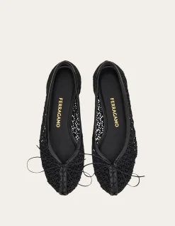MACRAMÉ LACE BALLET FLAT