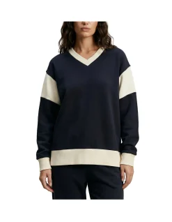 MAGGIE CONTRAST V SWEAT