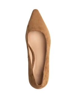 Maine Nutmeg Suede Leather Pump