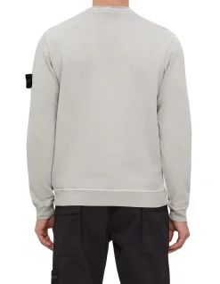 Malfilé Fleece Old Effect Crewneck Sweatshirt