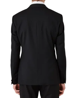 Malik Skinny Satin Lapel Tuxedo Jacket