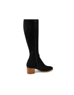 Mamoru Stretch Block Heel Knee High Boots