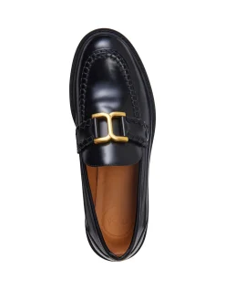 Marcie Loafer With Gold Buckle