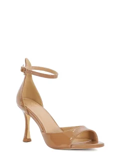 MARIBOU HEELED SANDAL