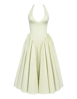 MARILYN HALTER MIDI SUNDRESS