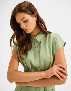 MARINE SHIRT DRESS