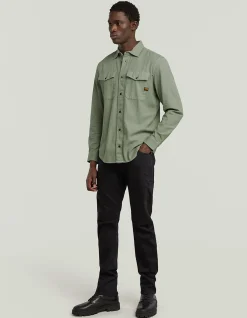Marine Slim Long Sleeve Shirt