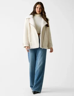 Maristella Faux Shearling Jacket