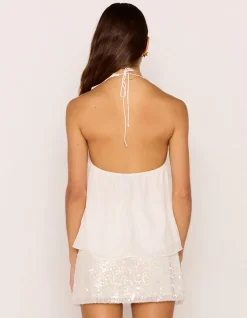 MARLON HALTER TOP