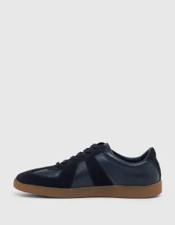 MAX LEATHER/SUEDE TRAINER
