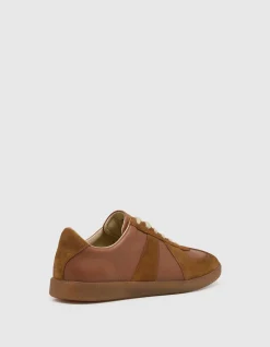 MAX LEATHER/SUEDE TRAINER
