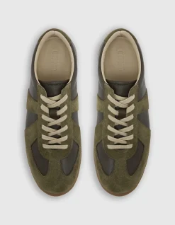 MAX LEATHER/SUEDE TRAINER