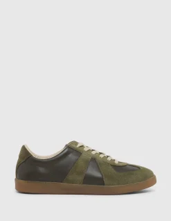 MAX LEATHER/SUEDE TRAINER