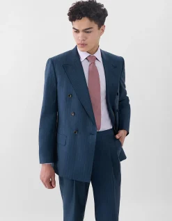 MAYFAIR DOUBLE BREASTED PEAK SUIT
