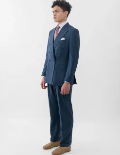 MAYFAIR DOUBLE BREASTED PEAK SUIT