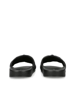 MEENA EAGLE DRENCH BLACK SLIDES