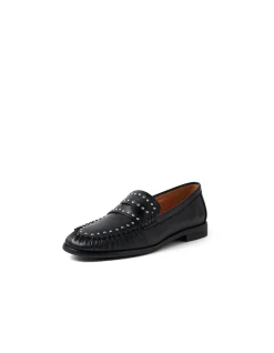 Meepo Studded Penny Loafers