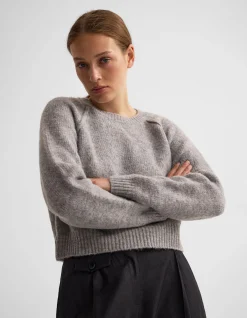 MEI ALPACA BLEND CREW NECK