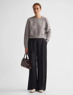 MEI ALPACA BLEND CREW NECK