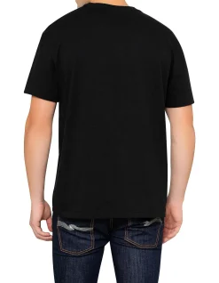 Mens V Neck T Shirt Medium Fit