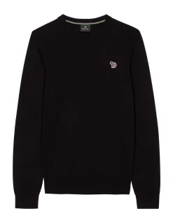 Mens Sweater Crew Neck Zeb Bad