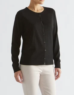 Merino Classic Button Up Cardigan