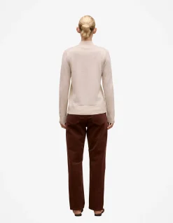 Merino Mock Neck