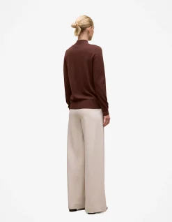 Merino Mock Neck