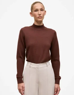 Merino Mock Neck
