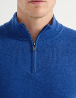 MERINO 1/4 ZIP SWEATER
