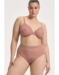 Mesh Underwire Bra