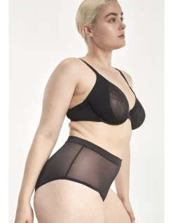 Mesh Underwire Bra