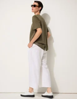 MESH PANELLED TEE