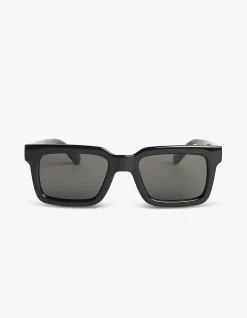 MEX BLACK SUNGLASSES POLARISED GREY LENS