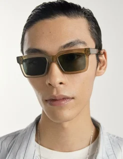 MEX SAGE SUNGLASSES POLARISED GREEN LENS