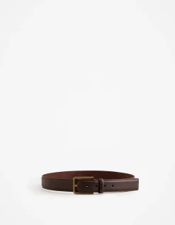 Mica Grain-Leather Belt